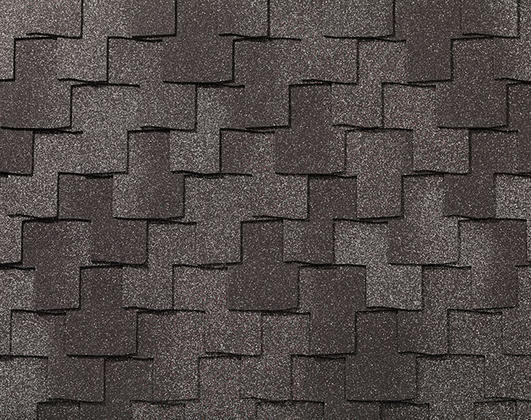 Битумная черепица Roofshield Фьюжн Серый жемчуг